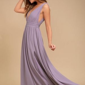 NEW Heavenly Hues Dusty Purple Maxi Dress